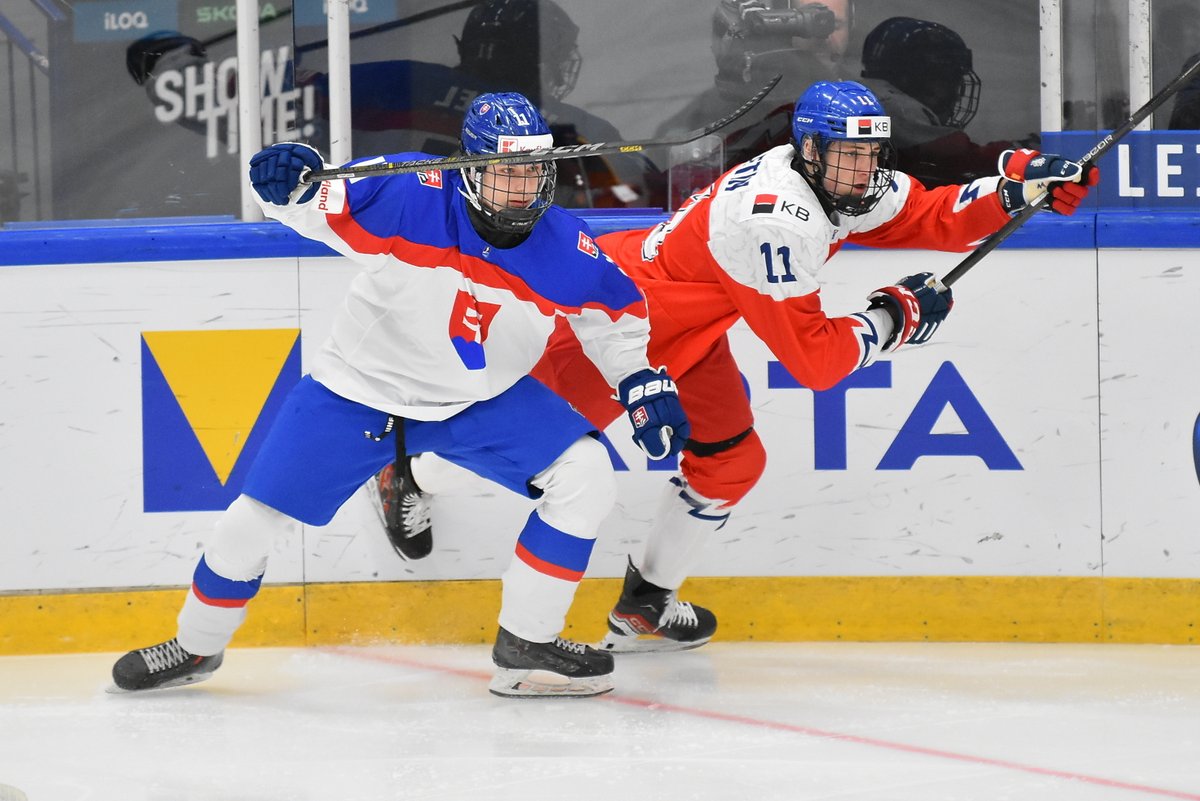 Slováci na posledním MS do 18 let vyřadili českou reprezentaci ve čtvrtfinále